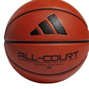 adidas All-Court 3.0 Basketball, black Logo, size 5. NWT,needs to be blown up
